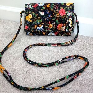 Vintage Vera Bradley Tavern on the Green Crossbody Purse